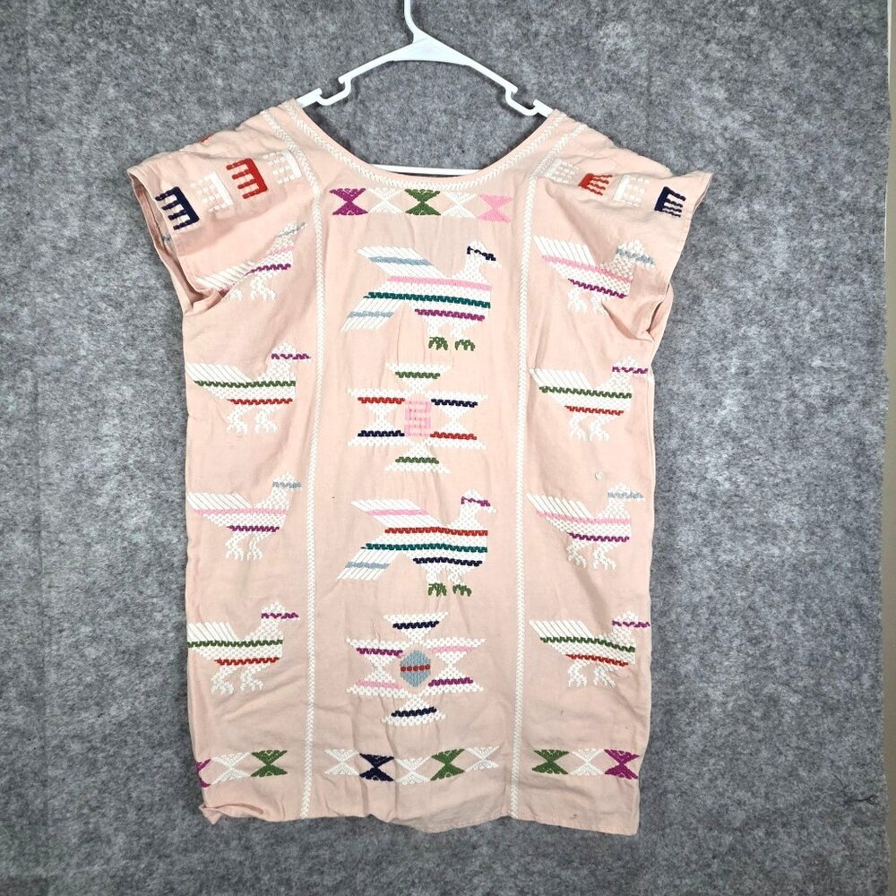 Anthropologie Valiante Anthropologie Women Size 0 Tijuana Panay Embroidered Caft - Picture 6 of 9